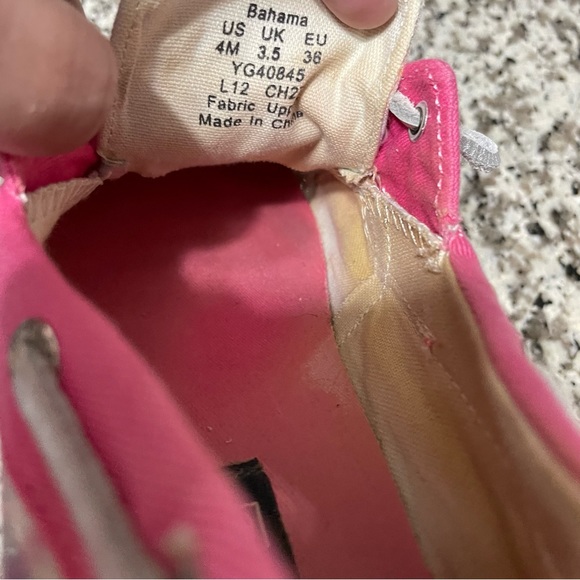 Sperry Bahama Pastel Plaid Boat Shoe Size 4(Y)/6(W) - Picture 10 of 13